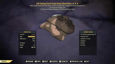 Life Saving AP Cavalier F Scout Chest