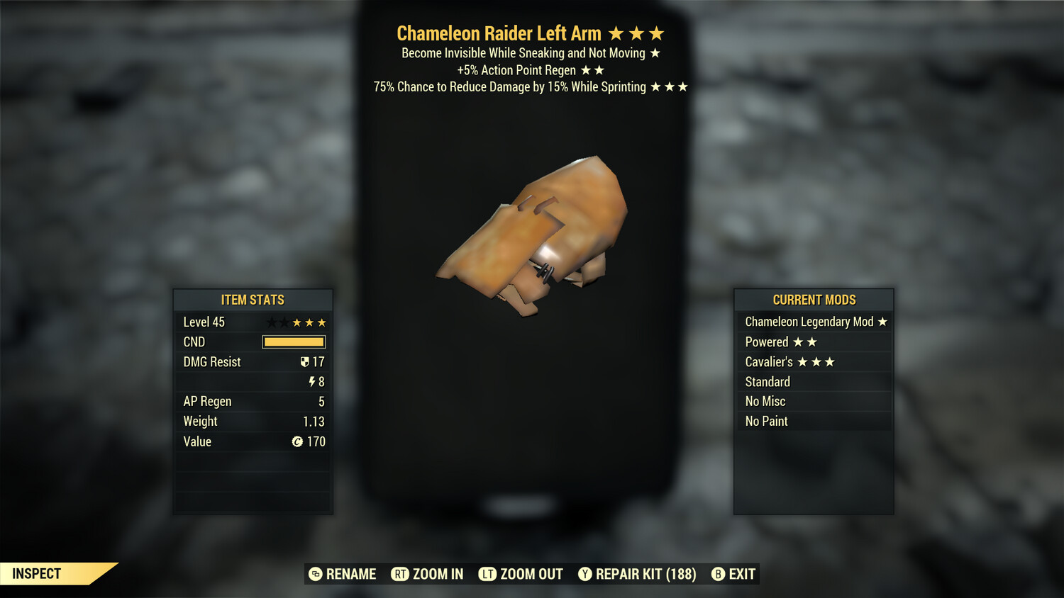 Chameleon AP Cavalier Raider LA