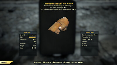 Chameleon AP Cavalier Raider LA