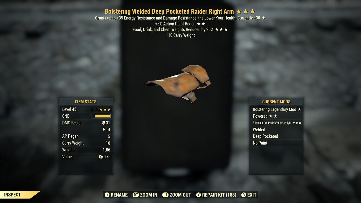 Bolstering AP FDC Raider RA