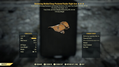 Bolstering AP FDC Raider RA