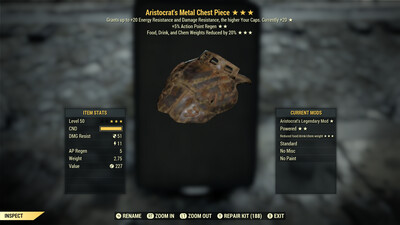 Aristocrat AP FDC Metal Chest