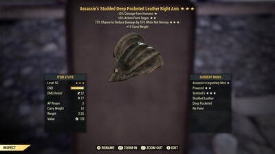 Assassins AP Sentinel Leather RA