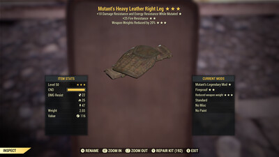 Mutants FR WWR Leather RL