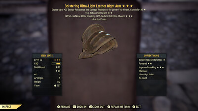 Bolstering AP HTD Leather RA