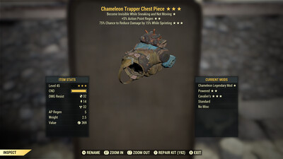 Chameleon AP Cavalier Trapper Chest