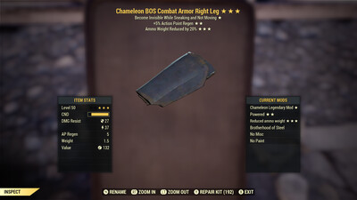 Chameleon AP AMW Combat RL