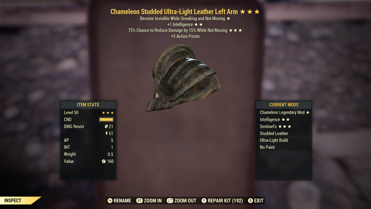 Chameleon Intel Sentinel Leather LA