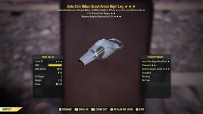 Auto Stim AP WWR U Scout RL