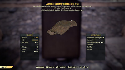 Overeaters AP HTD Leather RL