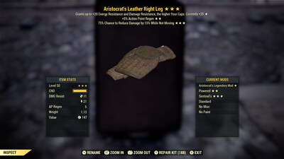 Aristocrat AP Sentinel Leather RL