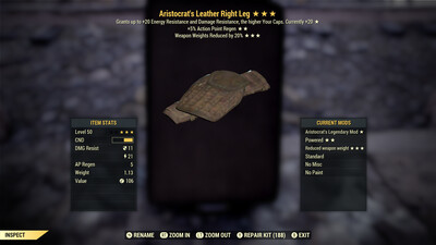 Aristocrat AP WWR Leather RL