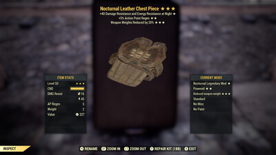 Nocturnal AP WWR Leather Chest