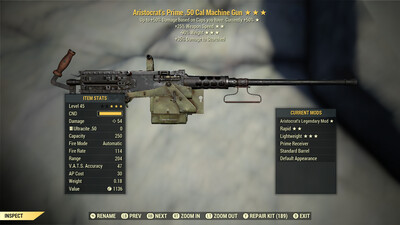 Aristocrat 25/90 50-cal Machine Gun