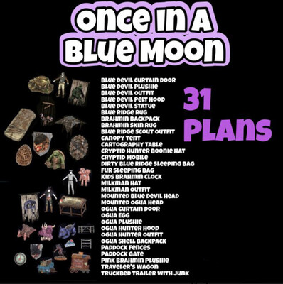 Once In A Blue Moon 31 Plan Bundle