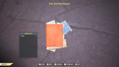 Giant Red Dinosaur