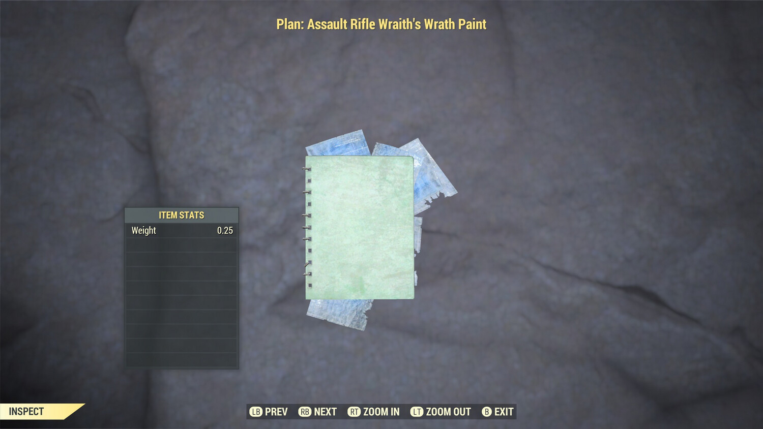 Assault Rifle Wraiths Wrath Paint