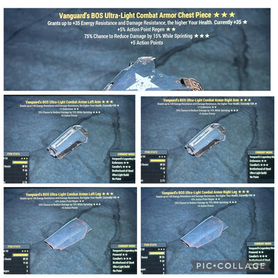 Vanguard 3AP Cavalier Combat Set