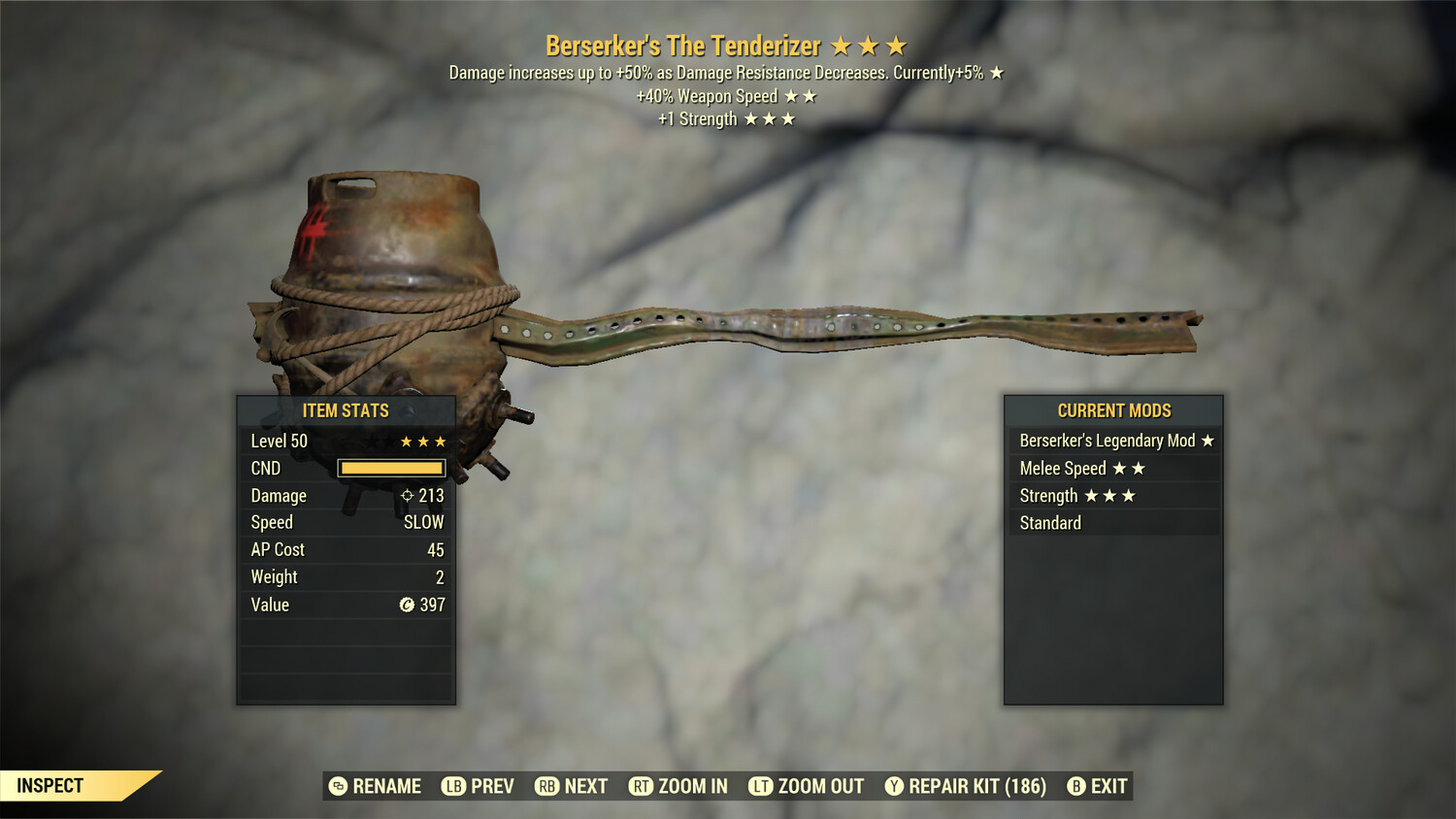 Berserkers SS/1S Tenderizer