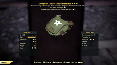 Overeaters AP Lock Pick Combat Chest