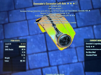 Overeaters Explosive FDC Excavator LA Lvl 25