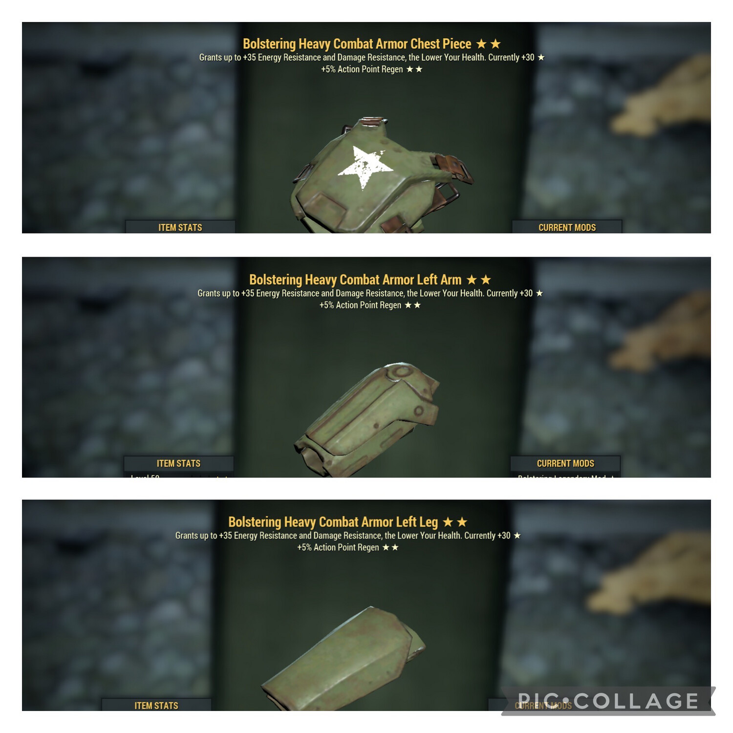 Bolstering AP Combat 3/5 Set