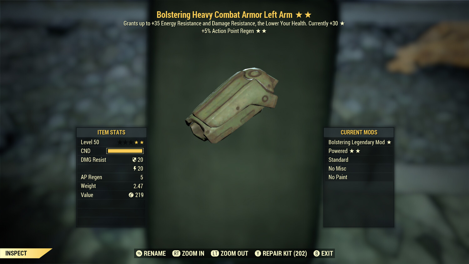 Bolstering AP Combat LA