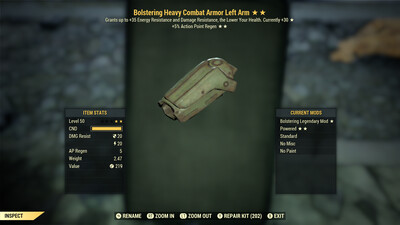 Bolstering AP Combat LA