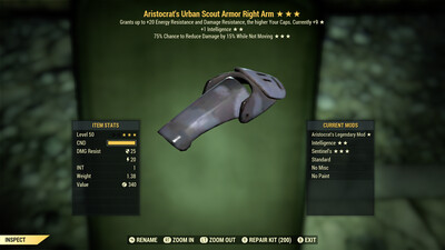 Aristocrat Intel Sentinel U Scout RA