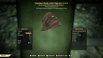 Chameleon Cryo Cavalier Leather RA