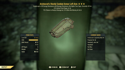 Aristocrat AP Sentinel Combat LA