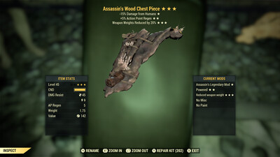 Assassins AP WWR Wood Chest