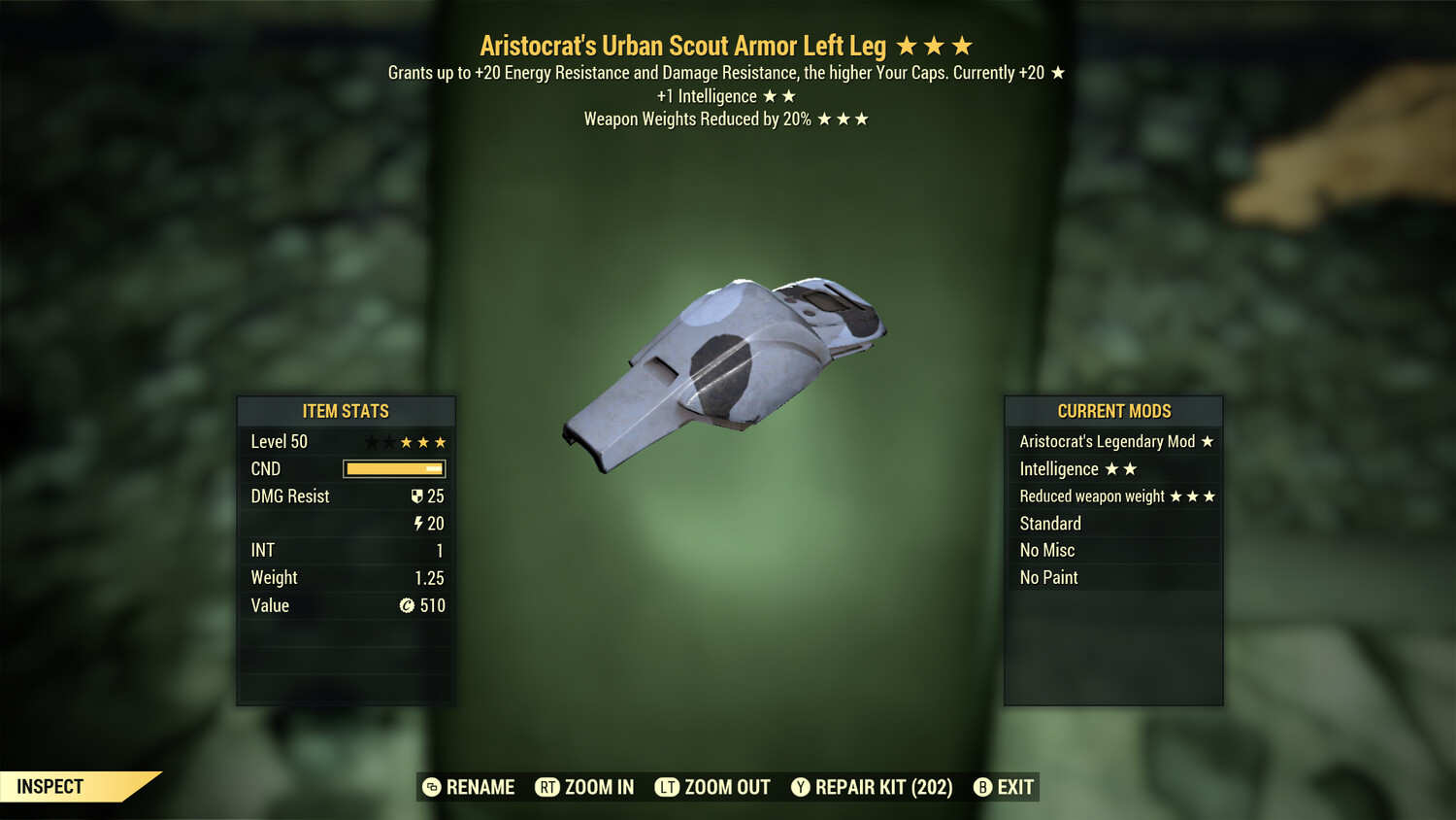 Aristocrat Intel WWR U Scout LL