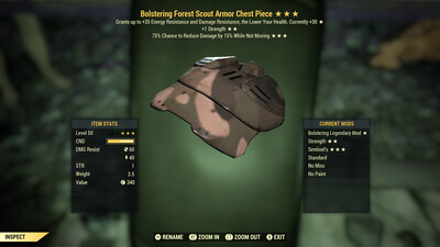 Bolstering 1S Sentinel F Scout Chest