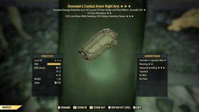 Overeaters Cryo HTD Combat RA