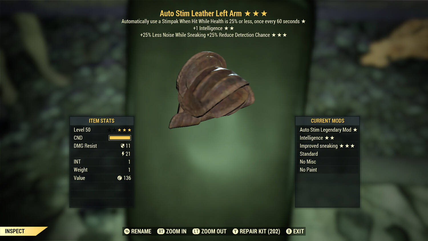 Auto Stim Intel HTD Leather LA