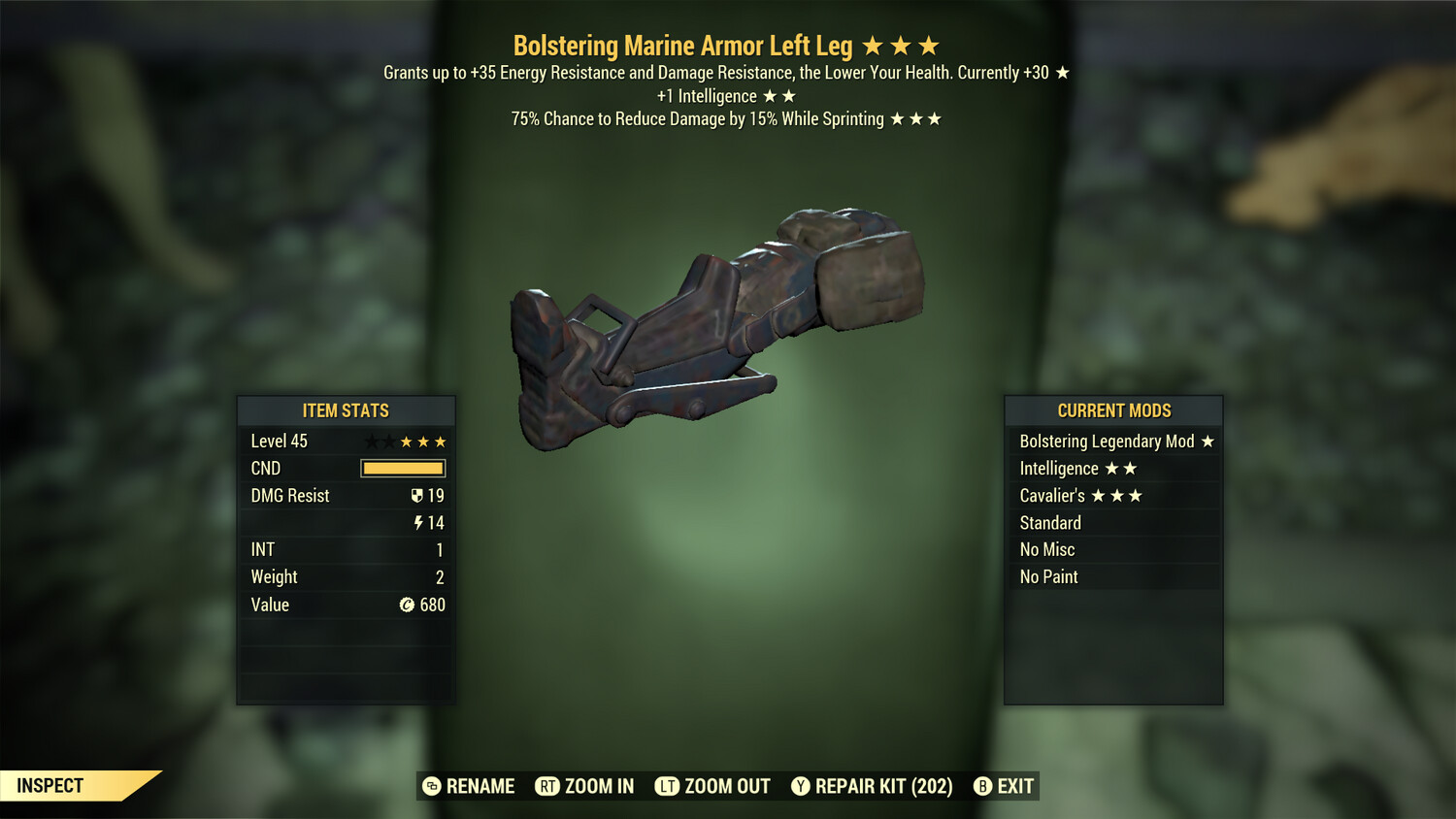 Bolstering Intel Cavalier Marine LL