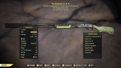 Executioners 25/15r The Kabloom