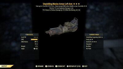 Unyielding Explosive Sentinel Marine LA