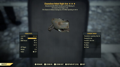 Chameleon AP Cavalier Robot RA
