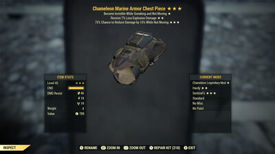 Chameleon Explosive Sentinel Marine Chest