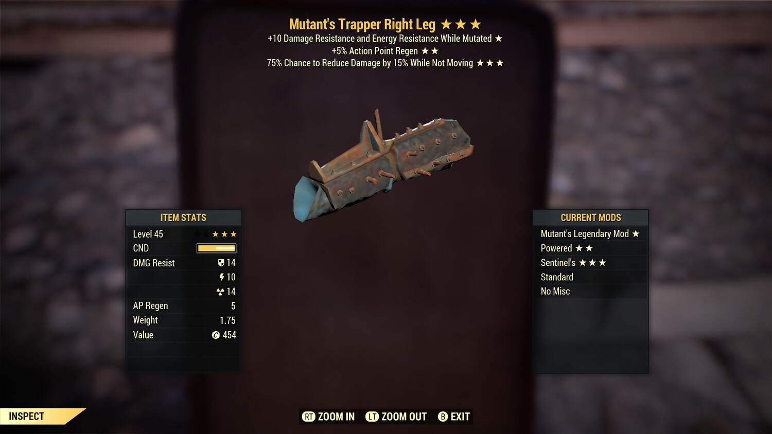 Mutants AP Sentinel Trapper RL