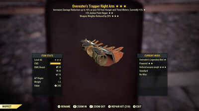 Overeaters AP WWR Trapper RA