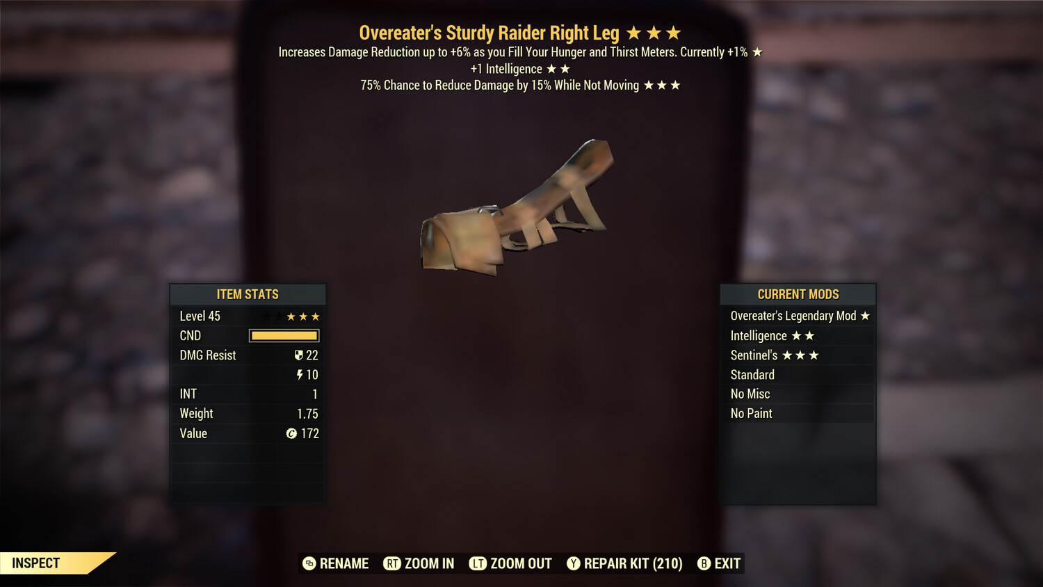 Overeaters Intel Sentinel Raider RL