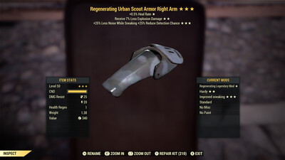 Regenerating Explosive HTD U Scout RA