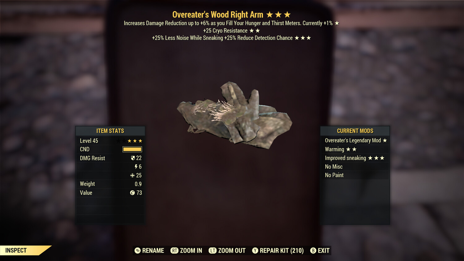 Overeaters Cryo HTD Wood RA