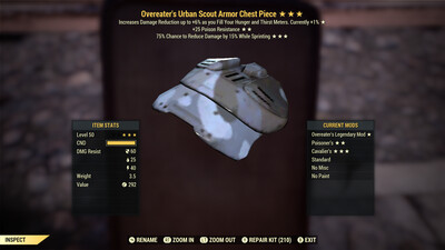 Overeaters PR Cavalier U Scout Chest