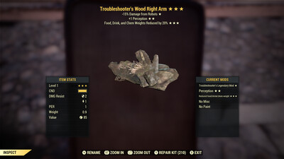 Troubleshooters 1P FDC Wood RA Lvl 1