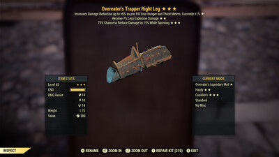 Overeaters Explosive Cavalier Trapper RL