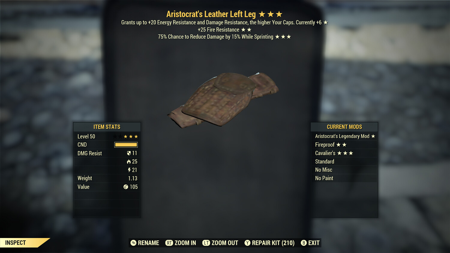 Aristocrat FR Cavalier Leather LL